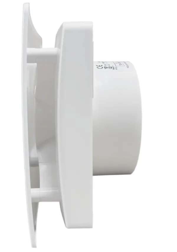 Badeværelsesventilator humidistat NORTADA HOKURO URO WP-100 H timer hvid Sale