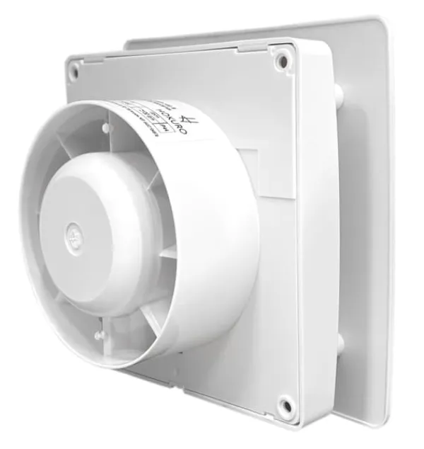 Badeværelsesventilator humidistat NORTADA HOKURO URO WP-100 H timer hvid Sale