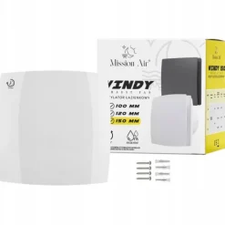 Badeværelsesventilator WINDY 150 S HVID Outlet