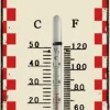 Balans 595387 Termometer Rustik Discount