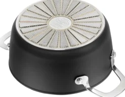 Gryder, Stegepander Og Kasseroller>BALLARINI Alba gryde med låg titanium 2,7 L ALBG2LD.20D
