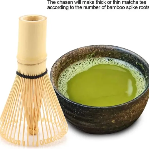 Mixere Og Blendere>Bambus Matcha Piskeris - Autentisk Chasen til tilberedning af Matcha-pulver (54 nåle)