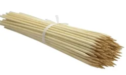 Bambuspinde 80 cm Ø6 mm – 500 stk, til planter, orkidéer og dekoration Outlet