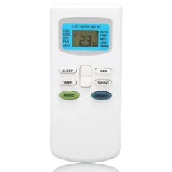 Batteridrevet reservefjernbetjening til Pioneer GYKQ-03 og GYKQ-05 universal klimaanlæg Outlet
