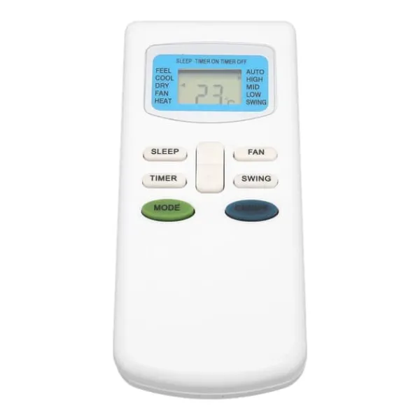 Batteridrevet reservefjernbetjening til Pioneer GYKQ-03 og GYKQ-05 universal klimaanlæg Outlet
