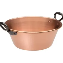 BAUMALU Jamskål 26 cm koppar 12/10 handtag gjutjärn Online