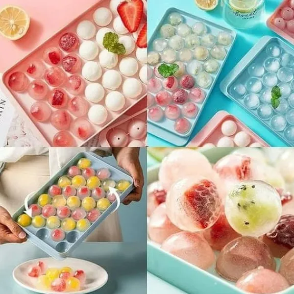 Isforme>Bedst i test isform til 33 mini-isbolde / iskugler / kugler