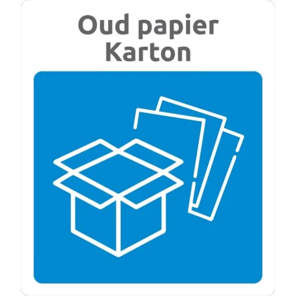 Tilbehør Til Affaldshåndtering>Beholderklistermærke - Sæt med 3 klik-klistermærker - 35 x 30 cm