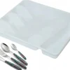Bentom bestikskuffeindsats 26 x 32 hvid New