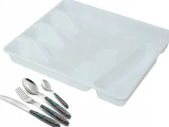 Bentom bestikskuffeindsats 26 x 32 hvid New