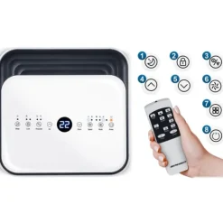 Berdsen BD-582 9000 BTU bærbar klimaanlæg Hot