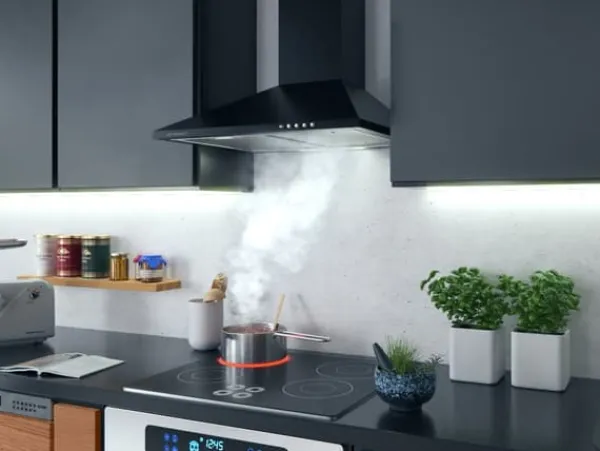 Berdsen BT-214 60 cm emhætte sort