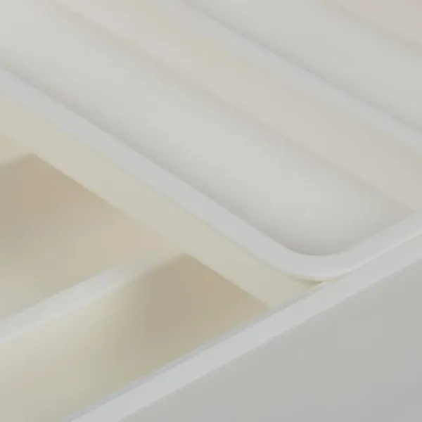 Bestikbakke, Justerbar, 6x23,5x31,5 cm, Plast Online