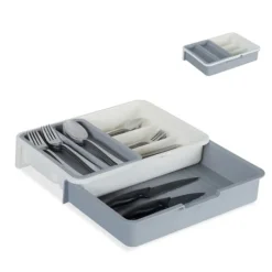 Bestikbakke, Justerbar, 6x23,5x31,5 cm, Plast Best