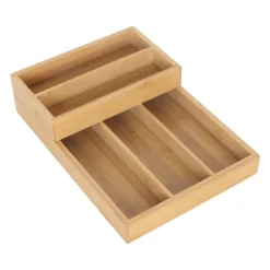 Bestikbakke sæt, 21x30x7 cm, naturlig Outlet