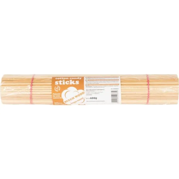Bøg bomuldsbolche 30cm/4mm med PZH certifikat, 200 stk. Best