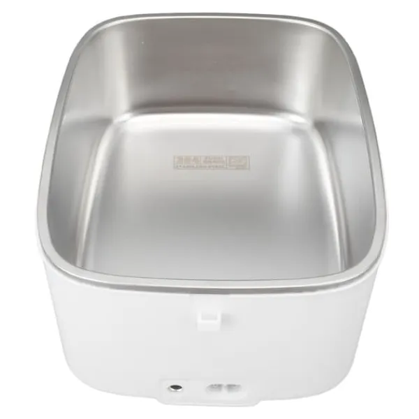 Bil Elektrisk Madkasse Madvarmer 70W 1,8L Faster Food Warmer Rustfrit Stål Bærbar Opvarmet Madkasse til Bil Lastbil Hjem EU Stik 220V Best