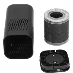 Bilrenare Tower Duct Design med dubbla inlopp Tredimensionell cirkulerande USB-strömförsörjning 5V 260mA Svart reningsverktyg Sale