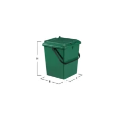 BIO affaldsspand, 8 liter Hot