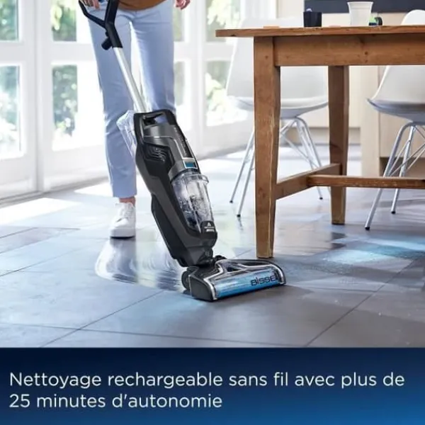 Gulv- & Tæpperengøring>Bissell B3569N Crosswave C6 Select Cordless - Wireless Broom Dacuum Cleaner 3 i 1