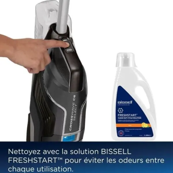 Gulv- & Tæpperengøring>Bissell B3569N Crosswave C6 Select Cordless - Wireless Broom Dacuum Cleaner 3 i 1