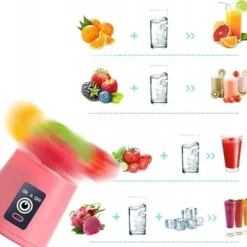 Blender Mixer Bærbar til Smoothies Håndholdt Trådløs Kraftig Clearance