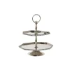 Borddekoration DKD Home Decor Sølvfarvet Akryl Aluminium 23 x 23 x 22 cm Best