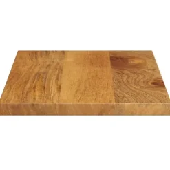 Bordplade i massivt mangotræ - Rektangulær | Størrelse: 60x30x3,8 cm Sale