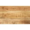 Bordplade i massivt mangotræ - Rektangulær rustik | Størrelse: 50x30x2,5 cm Best