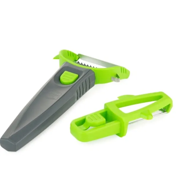 Borner Multi Peeler - pendulskræller - julienne-tilbehør til grøntsagsnudler - sæt med 3 Best