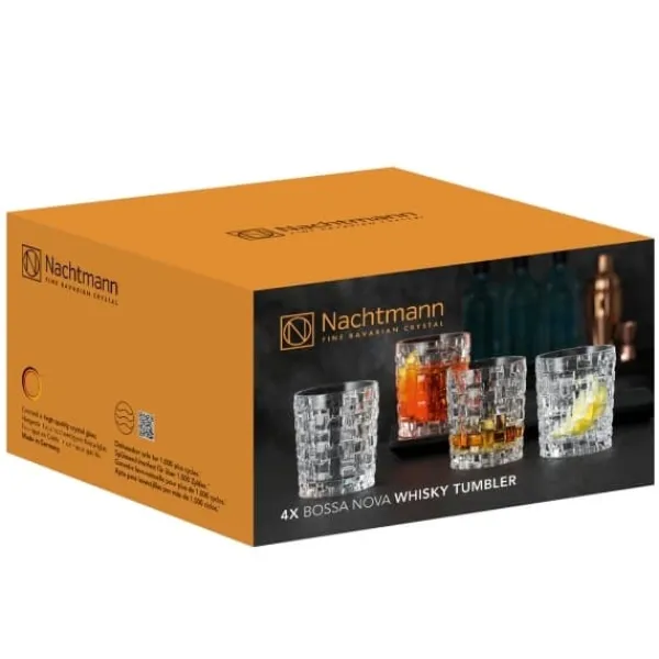 Bossa Nova Whisky Glass 33cl, 4-pack - Nachtmann