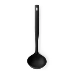 Grydeskeer>Brabantia Black Line Suppeske Nylon Sort