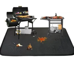 Brandsikker og varmebestandig grillmåtte - ekstra stor 80"x48" Best