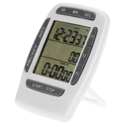 Bærbar Digital Multikanal 3 Kanaler LCD Timer Præcis Timing Nedtællingsur Hot