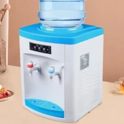Bærbar elektrisk vanddispenser, varmt vand 90℃, koldt vand 8℃, kompakt design Best