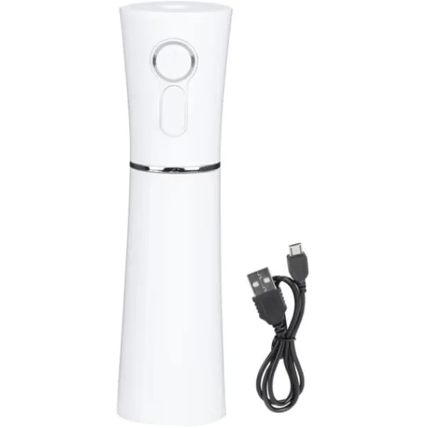 Bærbar Håndholdt Luftfugter Bærbar Mist Sprayer Ansigtsfugtighedsbefugtning USB Opladning Hvid New
