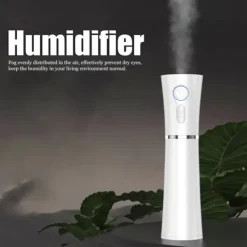 Bærbar Håndholdt Luftfugter Bærbar Mist Sprayer Ansigtsfugtighedsbefugtning USB Opladning Hvid New