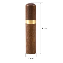 Bærbar håndlavet tandstikker lavet af naturligt træ (Blackwood) Sale