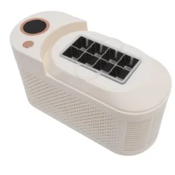 Bærbar isterningmaskine - Bordmodel - 8 isterninger pr. omgang - 120 W - Kompakt design - Let at betjene - EU-version - Sort Sale
