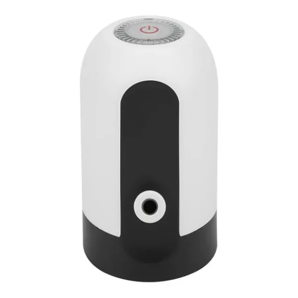Vandkølere>Bærbar LED-lys Vandpumpe med USB Genopladelig Dispenser til Hjemmekontor (Hvid)