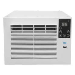 Bærbar Mini Aircondition - Luftkøler - Halvlederkøling - 5–8 m³ - 40–50 dB Støjsvag - EU‑stik - 41,5×28,3×20,5 cm - 1,2 m ledning - Hvid New