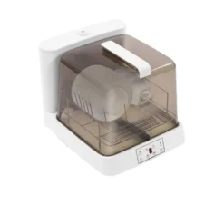 Opvaskemaskiner>Bærbar opvaskemaskine, 800W, 6L tank, 30 minutters tørretid, 220-240V, 360° roterende