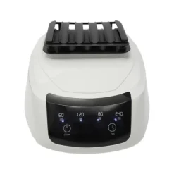 Bærbar tøj­tørrer - PTC tørreskab - Touchskærm - Effekt 1200–1500 W - IPX1 - Timer 0–240 min & 3 niveauer - Fire hjul - Med overtræk - Bordeaux