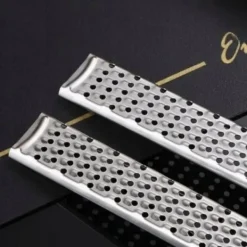 Microplane Bærbart citrus rivejern med lange håndtag chokolade ost frugt rivejern
