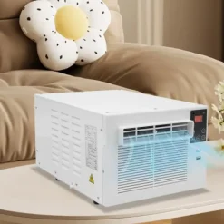 Bærbart klimaanlæg - Mini luftkøler - Termoelektrisk - 280 W - Fjernbetjening - Personlig køling - Soveværelse/kontor Hot
