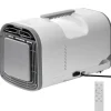 Bærbart klimaanlæg - Mobil aircondition - 4250 BTU Kølekapacitet - Temperatur 16–32 °C - 3 Hastigheder - 24-Timers Tidsur - AC/DC Kompatibel Discount