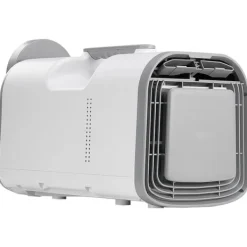 Bærbart klimaanlæg - Mobil aircondition - 4250 BTU Kølekapacitet - Temperatur 16–32 °C - 3 Hastigheder - 24-Timers Tidsur - AC/DC Kompatibel Discount