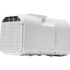 Bærbart klimaanlæg - Mobil aircondition - Køleeffekt 4250 BTU - 3 Hastigheder - Tidsur 24 timer - Fjernbetjening - Temperatur 16–32 °C - Hvid Discount