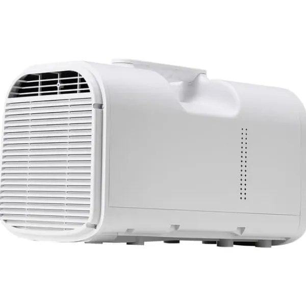 Bærbart klimaanlæg - Mobil aircondition - Køleeffekt 4250 BTU - 3 Hastigheder - Tidsur 24 timer - Fjernbetjening - Temperatur 16–32 °C - Hvid Discount