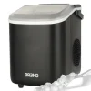 BREND BR-2213 Isblokningsmaskine med ske - Bærbar isblokningsmaskine – Sort Discount